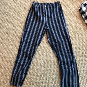 Brandy Melville Tilden stripe pants